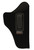 Uncle Mike's Inside The Pants Holster IWB Size 02 Right Hand Suede-Like Belt Clip Med/Intermediate DA Revolver 4" Barrel
