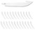 Outdoor Edge RR3524 24-Pack 3.50" Drop Point 420J2 SS 350 Series Replacement Knife Blades