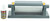 Smiths 51444 3-Stone 6" Knife Sharpening System Rotating Triangle Mount Synthetic/Arkansas Gray