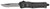 CobraTec CTK-1 Small OTF 2.75" Part Serrated D2 Steel Black Stonewashed Aluminum Handle Glass Breaker Pocket Clip