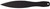 Cold Steel CS80STK10Z Mini Flight Sport Knife Black Carbon Steel Throwing Blade and Handle