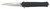 CRKT Xolotl 2265 3.64" Satin 4116 Stainless Spear Point Plain Edge Folding Blade, Black G10 Handle Includes Clip