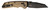Hogue Deka 3.25" Folding Wharncliffe Plain Blade, CPM MagnaCut Black Cerakote, FDE Textured GRN Handle with Thumb Studs