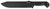Ka-Bar BK9 Becker Combat Bowie 9.25" Plain Fixed Blade, Black 1095 Cro-Van Steel, Black Ultramid Handle, Includes Sheath