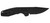 SOG SOG-15-38-08 SOG-TAC Auto Compact 2.94" Straight Back Part Serrated Black TiNi D2 Steel Blade Aluminum Handle w/ Clip