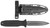 SOG SOG17610157 Pentagon FX 4.77" Fixed Spear Point Black Titanium Nitride S35VN Blade, G10 Blackout Handle, Sheath Included