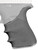 Hogue 18212 Slate Gray Rubber Beavertail HandAll Grip Sleeve