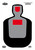 Birchwood Casey 35717 BC-19 Dirty Bird Pistol Silhouette Hanging Tagboard Targets 12"x18" 8 Count