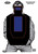 Birchwood Casey 35721 Dirty Bird Bad Guy IPSC Silhouette Tagboard Hanging Pistol 12" x 18" Black/Blue/White 100 Per Pkg