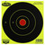 Birchwood Casey 35906 Dirty Bird 6" Bullseye Paper Hanging Pistol/Rifle Black/Yellow 16 Per Pkg