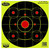 Birchwood Casey Dirty Bird 12" Bullseye Paper Hanging Target Black/Yellow 25 Per Package