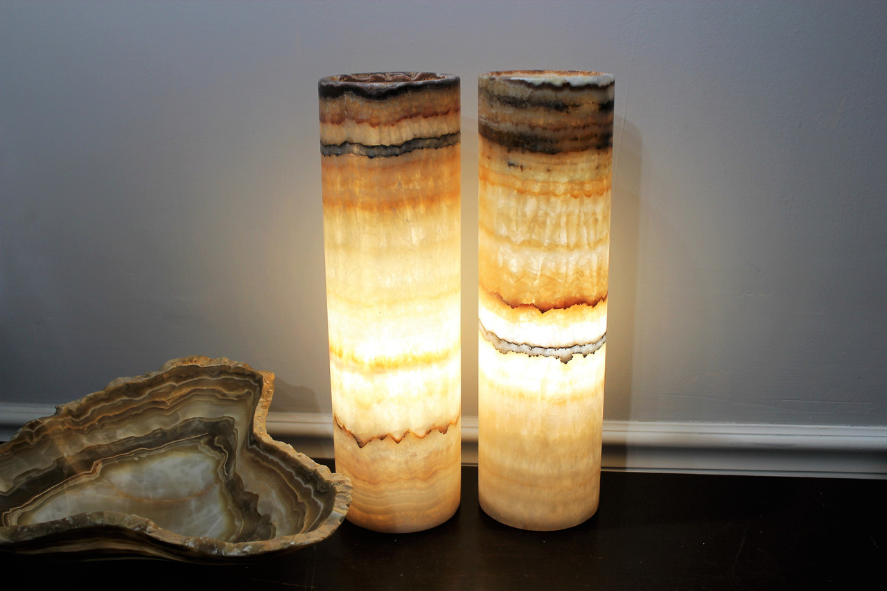 crystal onyx lamp