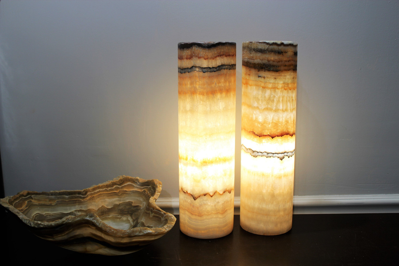 crystal onyx lamp