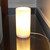 White Onyx Table Lamp - Distinctive Veins and Translucent Stone