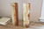 Green-Brown Onyx table lamp, 16" - Wonderful natural tones and veins