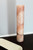 Elegant, slim Rose Onyx desk lamp - Rare, exclusive stone