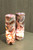 Natural, Raw, Fire Onyx desk lamp, 12" - Magnificent texture
