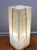 Stylish White Onyx Table Lamp with a Hint of Golden Natural Veins, 16" Stylish White Onyx Table Lamp with a Hint of Golden Natural Veins, 16"