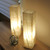 Lofty Ivory Onyx table lamp with fine veins, 16" - The jewel of Nature