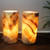 Light Fire Onyx accent lamp, 12" - A Hand-Carved Masterpiece