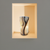 Stylish Raw Onyx lamp, 12" - Different Natural veins and pattern