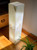 Floor Lamp Pedestal in Soft Green Onyx, 36 " - Mesmerizing