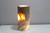 Cappuccino Onyx accent lamp, 12" - Natural beauty