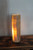 Natural Onyx accent lamp with brown veins, 12"