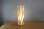 Onyx stone accent lamp with natural veins, 16" - Statement piece