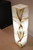 Soft Green Onyx Floor Lamp – Natural Stone Light Sculpture, 36"