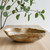 Large Green-Brown Onyx Bowl – Hand-Carved Natural Stone Centerpiece