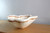 Handcrafted White Onyx Bowl: Luxury Stone Centerpiece with Organic Edge