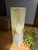 Off-White Onyx Floor Lamp, 36" - Natural Stone Pedestal, Statement Home Decor