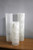 Natural Onyx Stone Cylinder Lamp, 12"& 16" - The Elegance of Pure White Onyx