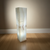 Elegant Floor Lamp Pedestal in Soft Green Onyx, 36 " - Translucent column