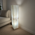 Elegant Floor Lamp Pedestal in Soft Green Onyx, 36 " - Translucent column