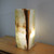 Green Onyx Table Lamp, Luxury Stone Light, Handmade Natural Onyx Lighting, Modern Statement Decor