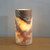 Amber Onyx Table Lamp, Luxury Natural Stone Lighting, Handmade Modern Ambient Lamp, Unique Veining