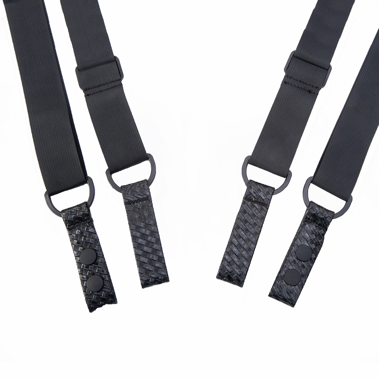 BLACK Tuff Stuff Industrial Belt Loop Suspenders