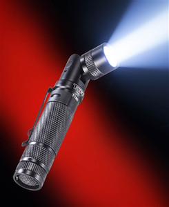TUFF T180 Rotating Head Flashlight (CR123A or AA) TUFF T180 Rotating Head Flashlight (CR123A or AA)