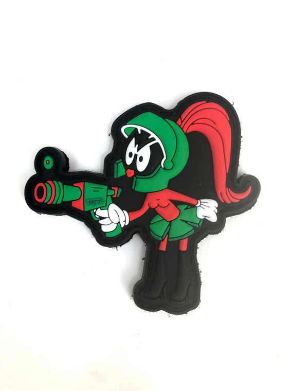 Marvette - Blaster Girl Pew Pew PVC Patch 3x2.5