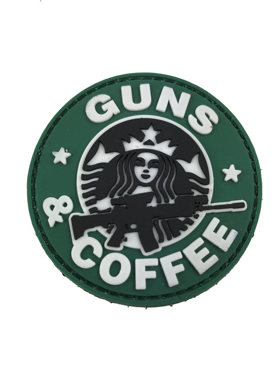 Guns and Coffee and Ar15 Patch