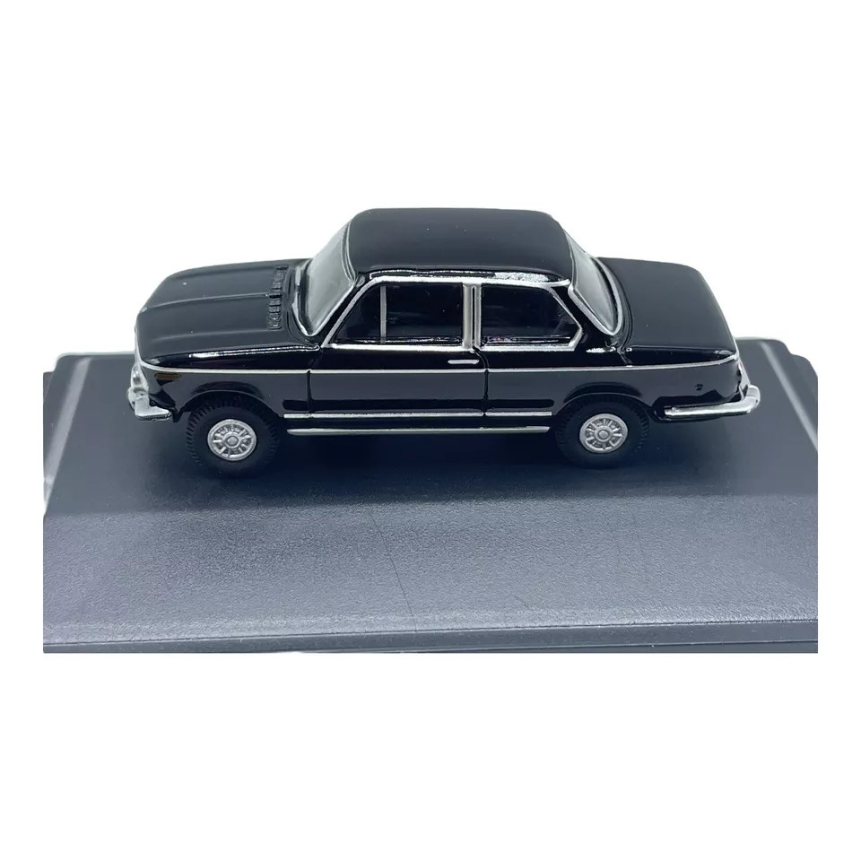 Black BMW 2002 Diecast 1:76 - Way Motor Works