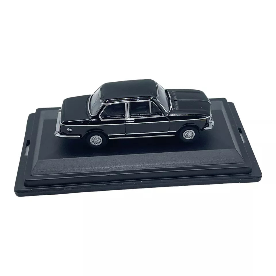 ミニカー BMW_INDEPENDENT Black BMW 2002 Diecast 1:76 - Way Motor Works