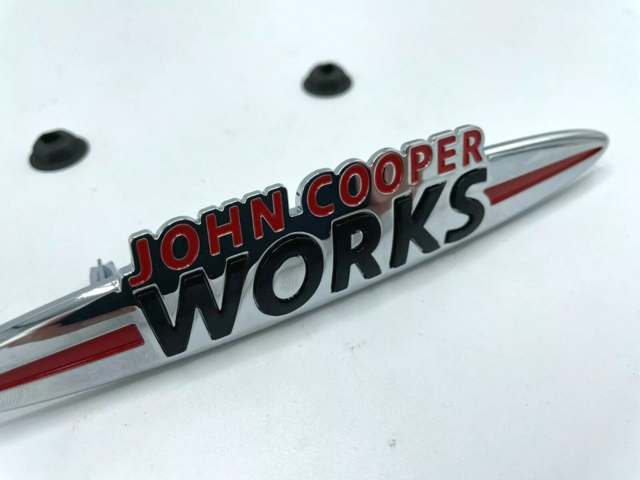 MINI John Cooper Works Front and Rear Badge Set R55 R56 R57 R58
