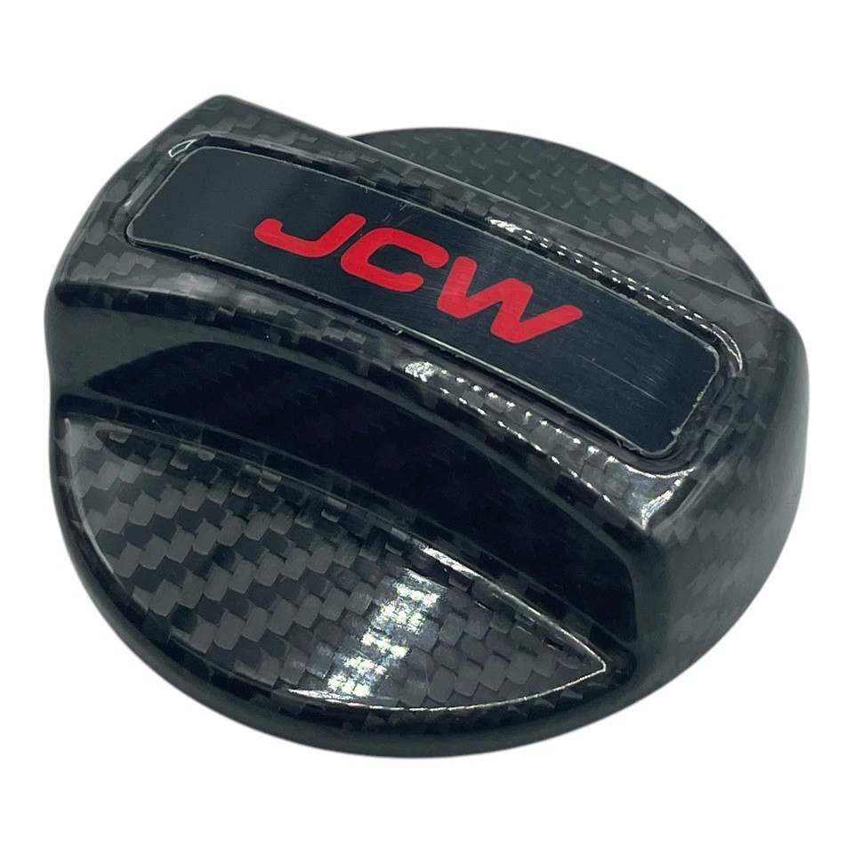 Genuine MINI JCW John Cooper Works Carbon Fiber Fuel Gas Cap Cover