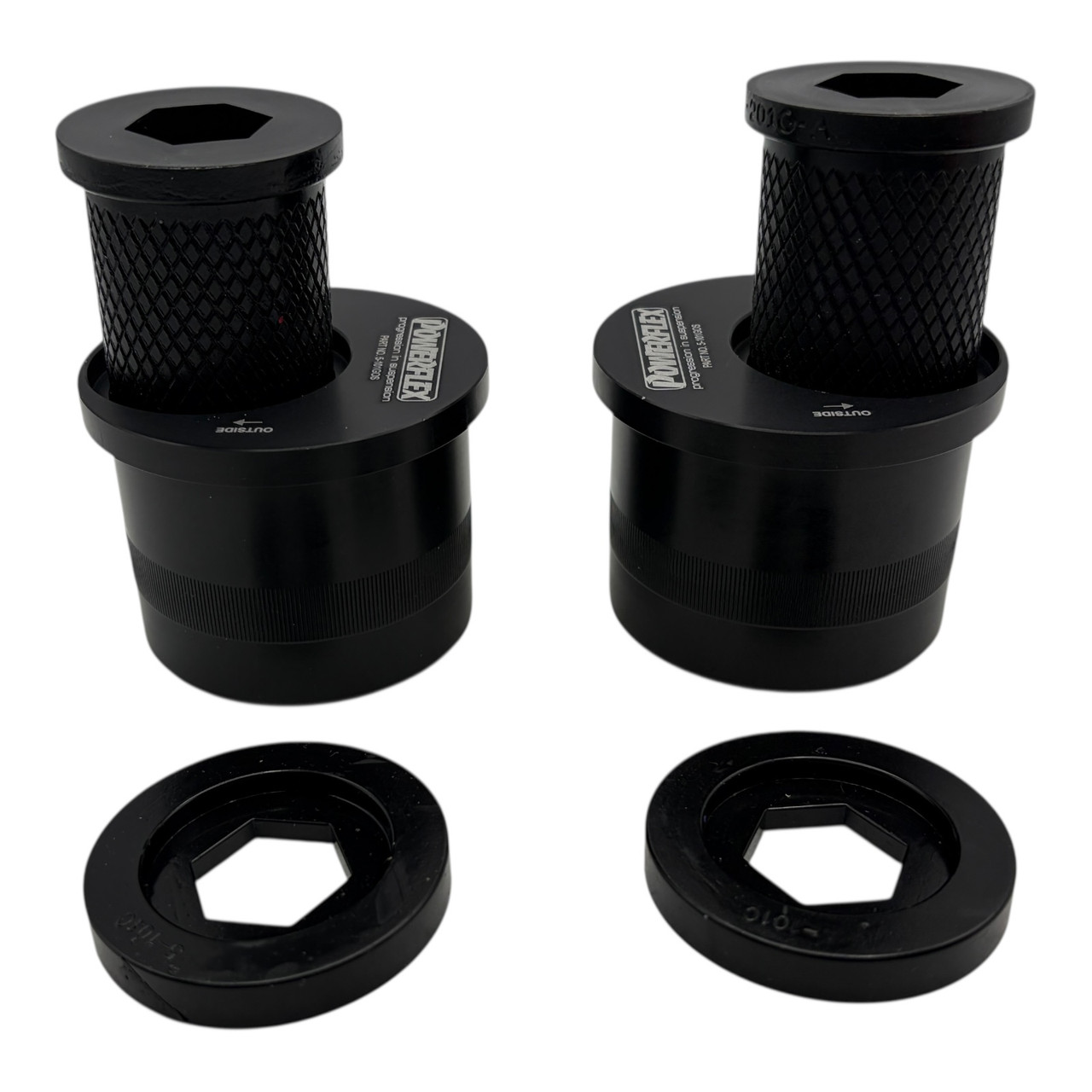Powerflex Front Control Arm RACE Offset Caster Bushing kit R50 R52
