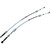 25117548431 25117547371 R53 MINI Cooper S driver and Passenger side shift cable black housing pair