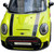 zesty yellow MINI Cooper S John Cooper Works Convertible diecast