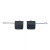 51317380022 Rt Pass 51317380021 F55 MINI Tow hook cover